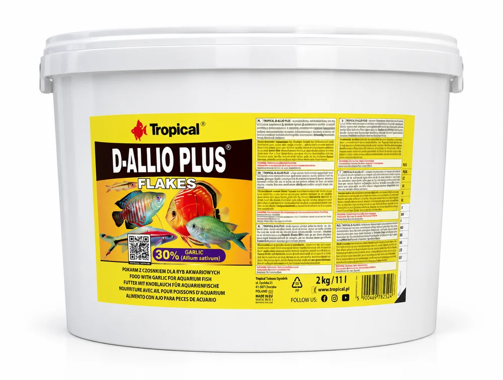 Tropical D-Allio Plus Flakes 11Lt/2Kg