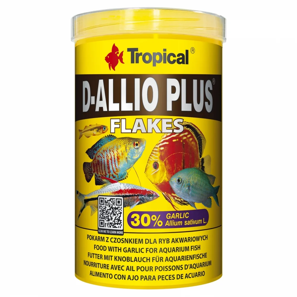 Tropical D-Allio Plus Flakes 1000ml/200Gr