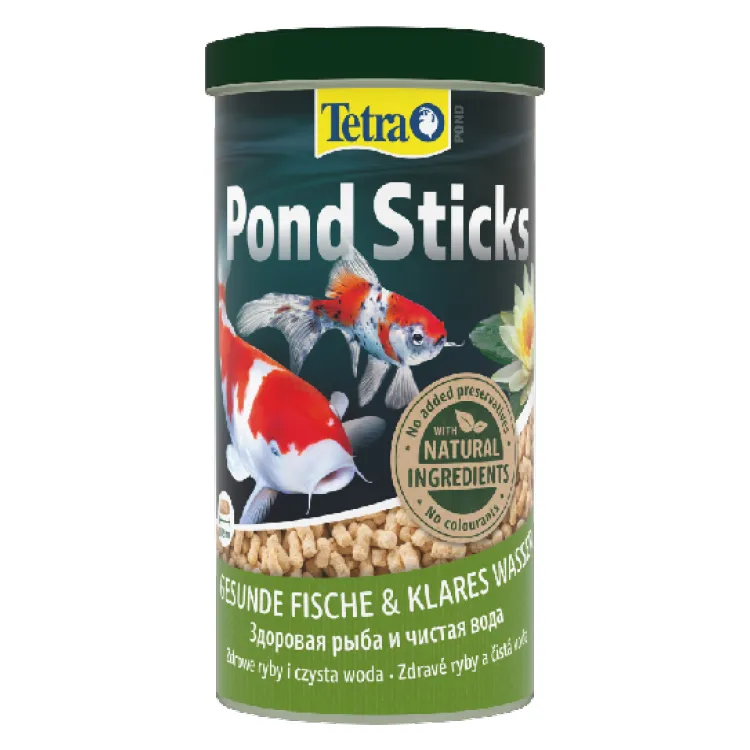 Tetra Pond Sticks Havuz Balıkları Yemi - Yeşil - 1LT