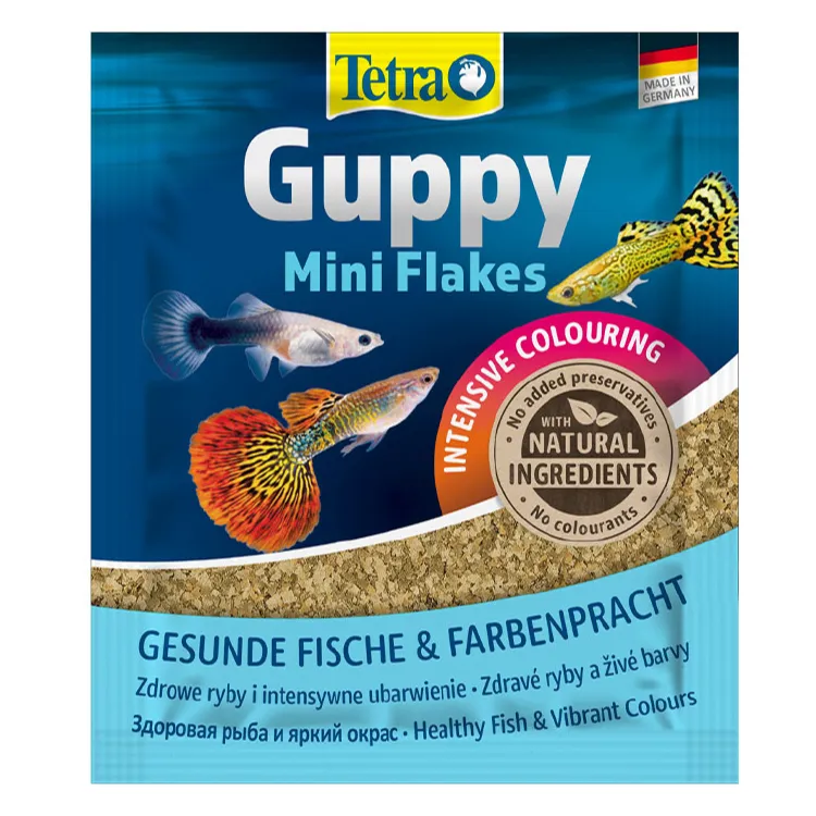 Tetra Guppy Lepistes Balık Yemi - 12GR