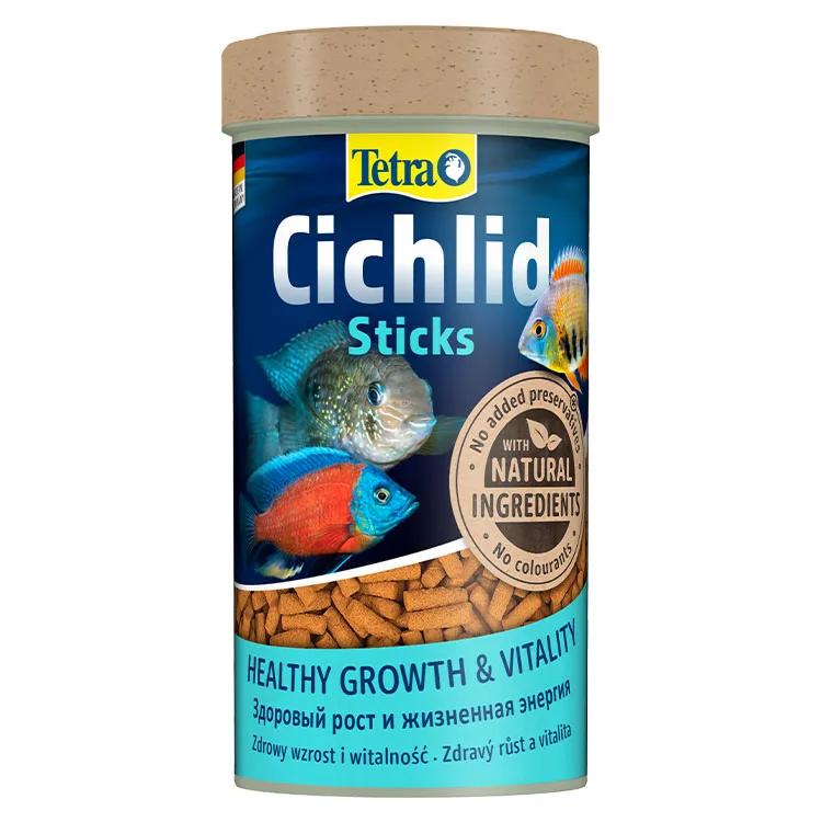 Tetra Cichlid Sticks Cichlid Çubuk Balık Yemi - 250ML