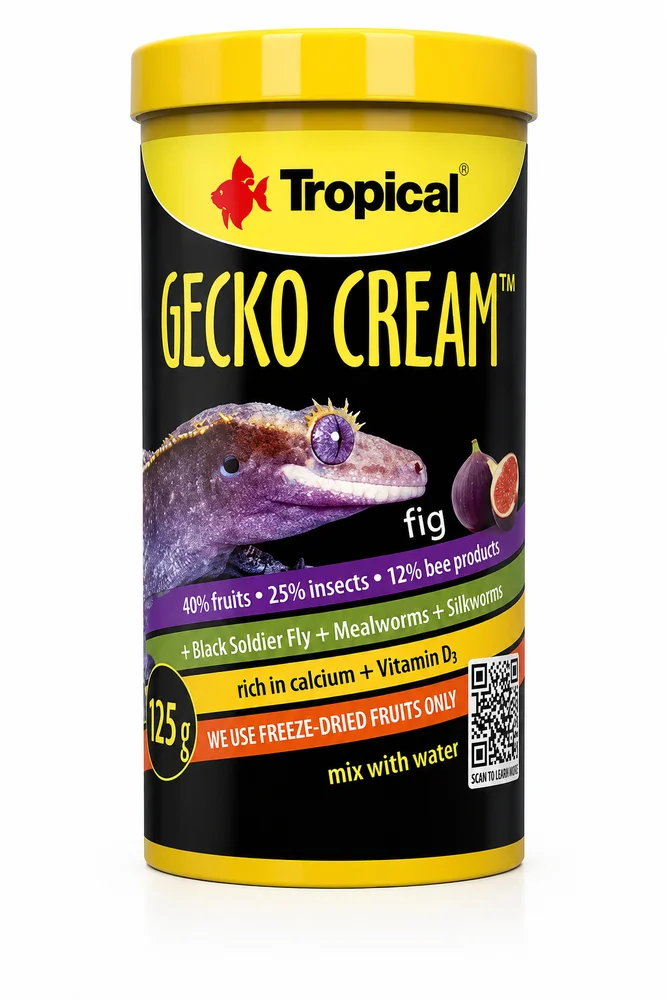 Tropical Gecko Cream Fig (İncirli) 100ml/50Gr